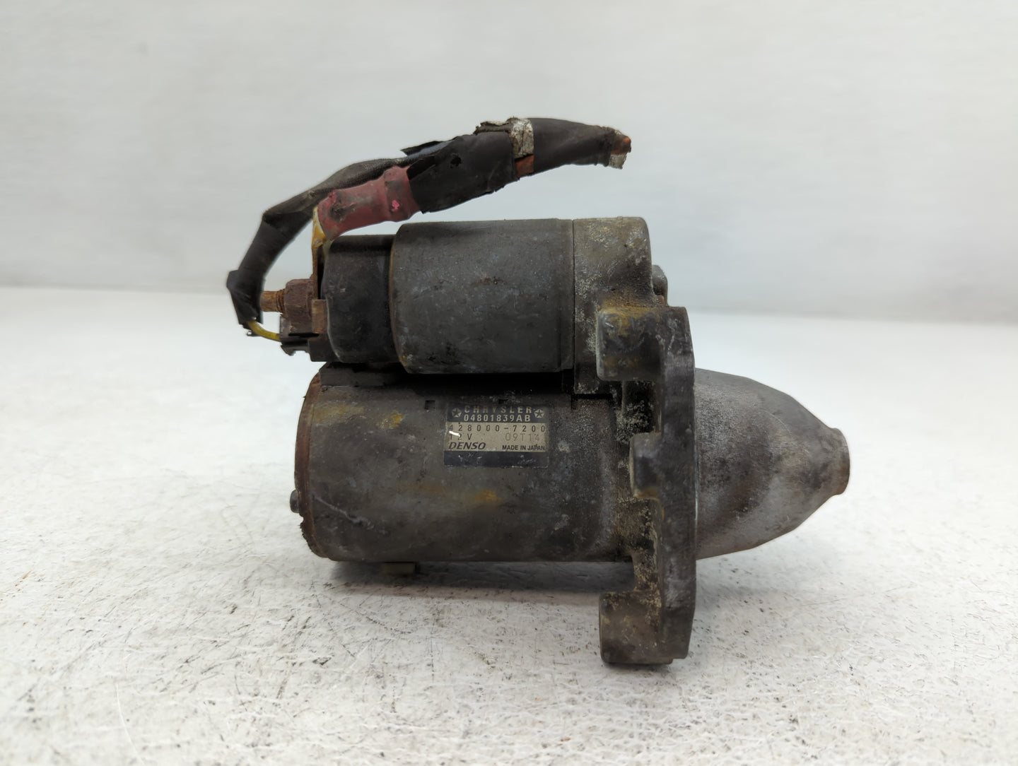 2013 Dodge Caravan Car Starter Motor Solenoid OEM P/N:04801839AB 428000-7200 Fits OEM Used Auto Parts - Oemusedautoparts1.co