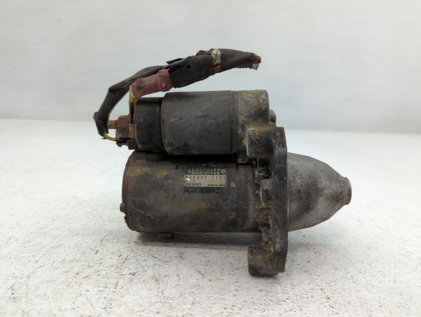 2013 Dodge Caravan Car Starter Motor Solenoid OEM P/N:04801839AB 428000-7200 Fits OEM Used Auto Parts - Oemusedautoparts1.co