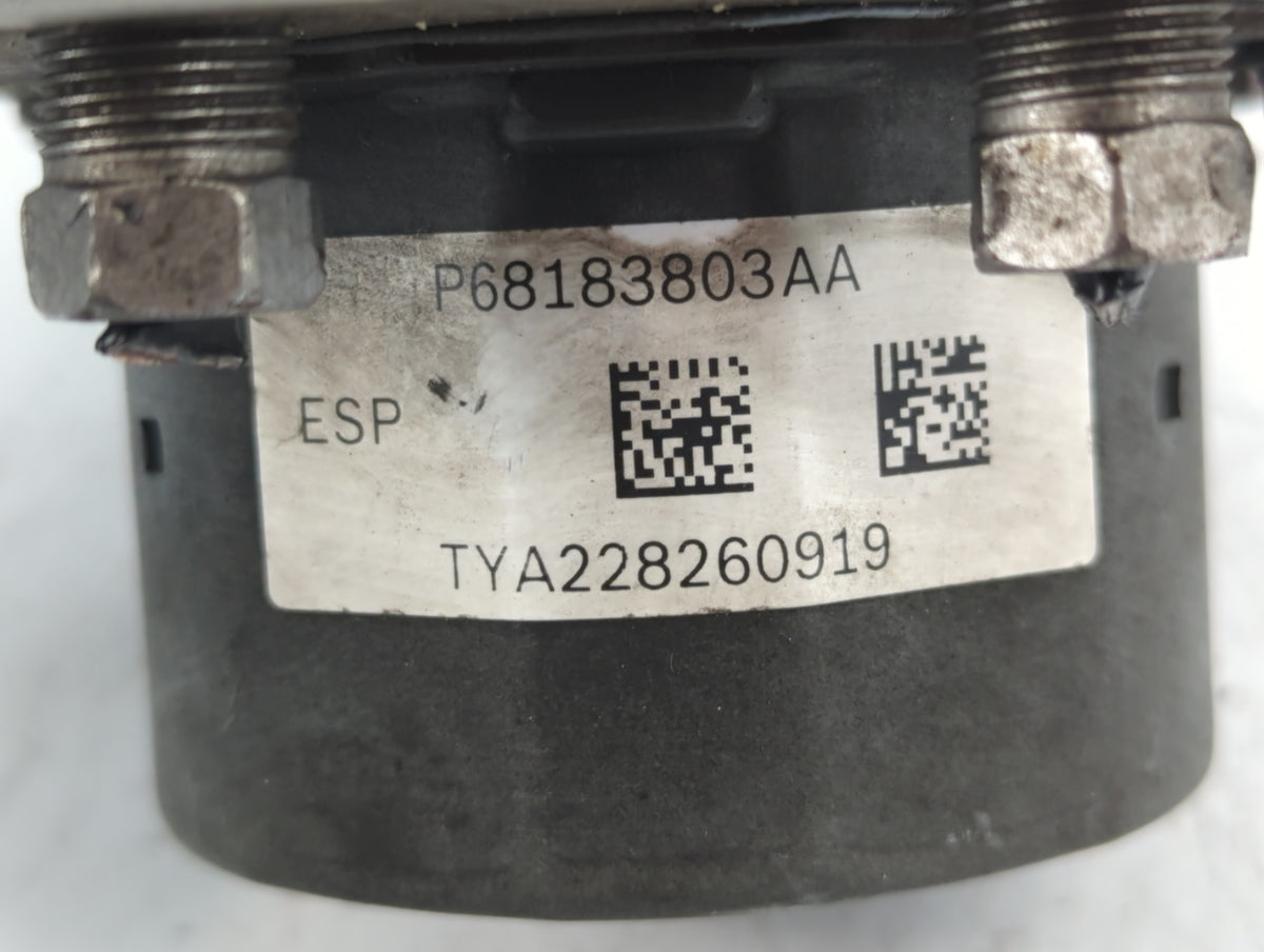 2013 Dodge Caravan Anti-Lock Brake ABS Pump Module Actuator OEM P/N:P68183803AA Fits OEM Used Auto Parts - Oemusedautoparts1