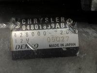 2013 Dodge Caravan Car Starter Motor Solenoid OEM P/N:428000-7200 Fits Fits 2011 2012 2014 2015 2016 2017 2018 2019 2020 202
