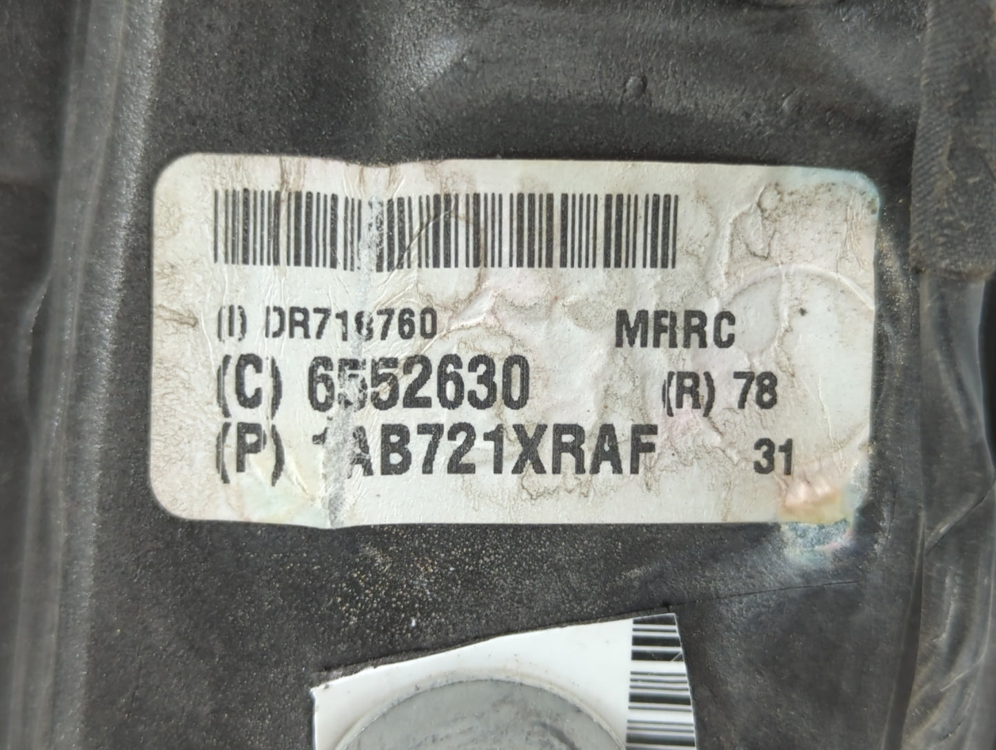 2013 Dodge Caravan Passenger Side View Mirror - Right Door Mirror OEM Used - Oemusedautoparts1.com