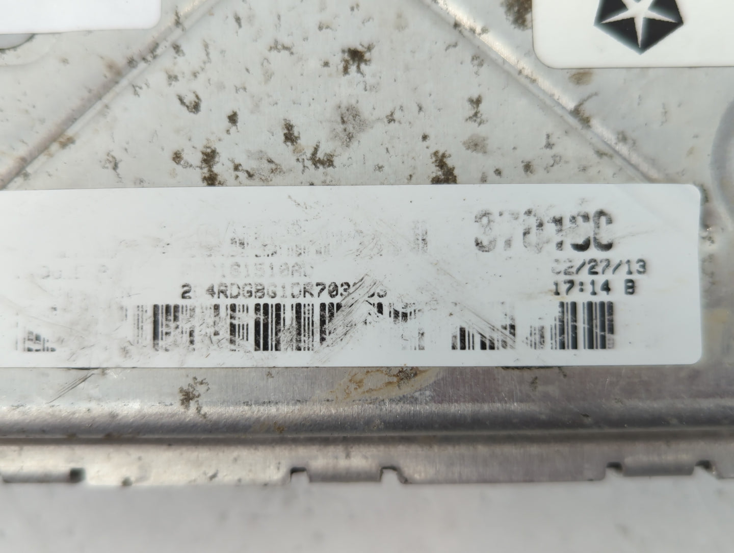 2013 Dodge Caravan PCM Engine Control Computer ECU ECM PCU OEM P/N:P05150724AC Fits OEM Used Auto Parts - Oemusedautoparts1.