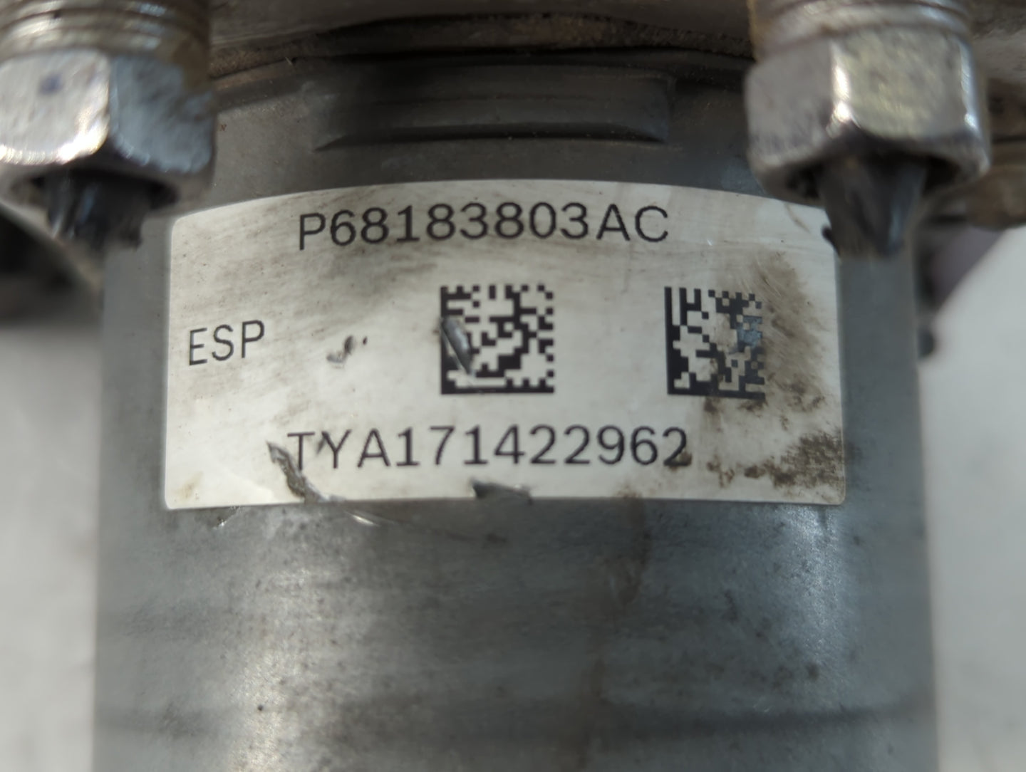 2013 Dodge Caravan ABS Pump Control Module Replacement P/N:P68183803AC Fits OEM Used Auto Parts - Oemusedautoparts1.com