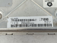 2013 Dodge Caravan PCM Engine Control Computer ECU ECM PCU OEM P/N:P05150724AC OEM Used Auto Parts - Oemusedautoparts1.com