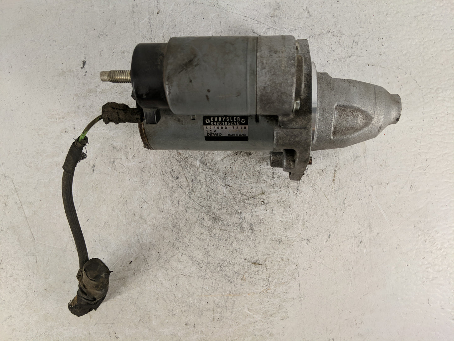 2011-2016 Dodge Challenger Car Starter Motor Solenoid OEM P/N:428000-7210 04801852AB Fits Fits 2011 2012 2013 2014 2015 2016