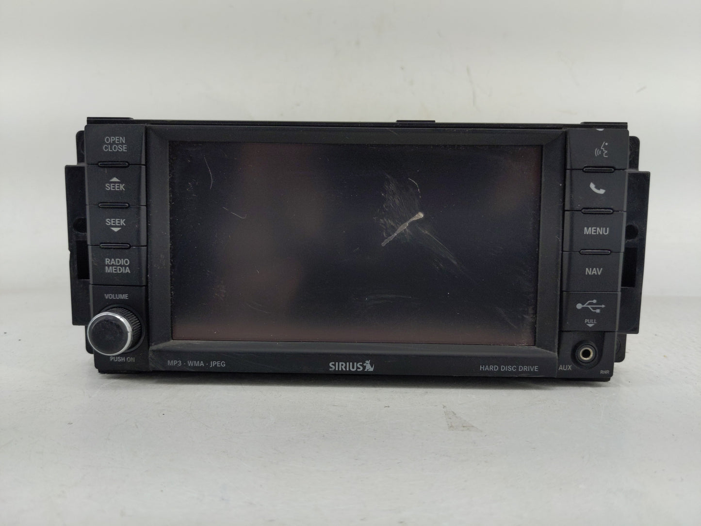2013-2014 Dodge Challenger Radio AM FM Cd Player Receiver Replacement P/N:P05091656AB Fits Fits 2011 2013 2014 OEM Used Auto