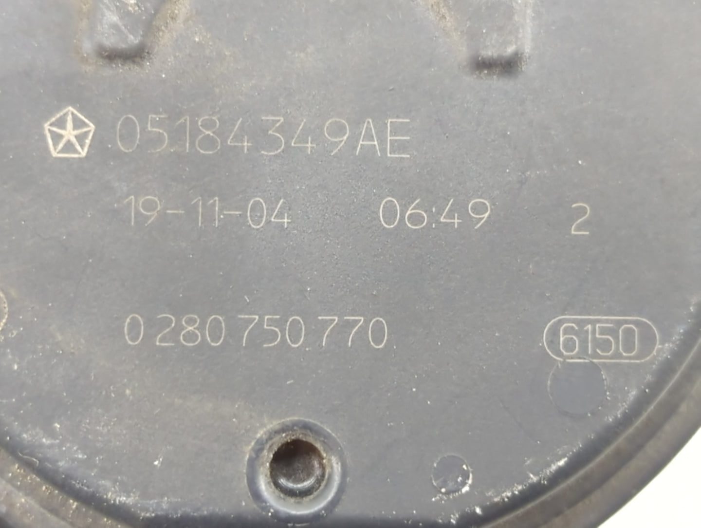 2011-2022 Dodge Challenger Throttle Body P/N:0 280 750 770 0 280 750 570 Fits OEM Used Auto Parts - Oemusedautoparts1.com
