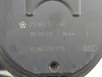 2011-2022 Dodge Challenger Throttle Body P/N:0 280 750 770 0 280 750 570 Fits OEM Used Auto Parts - Oemusedautoparts1.com