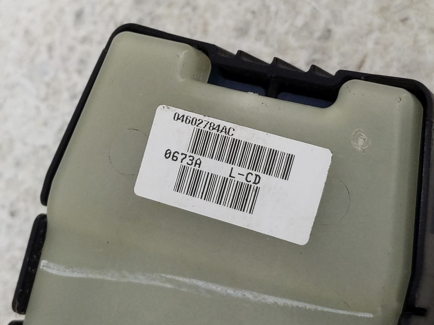 2008-2014 Dodge Challenger Master Power Window Switch Replacement Driver Side Left P/N:04602784AC Fits OEM Used Auto Parts -