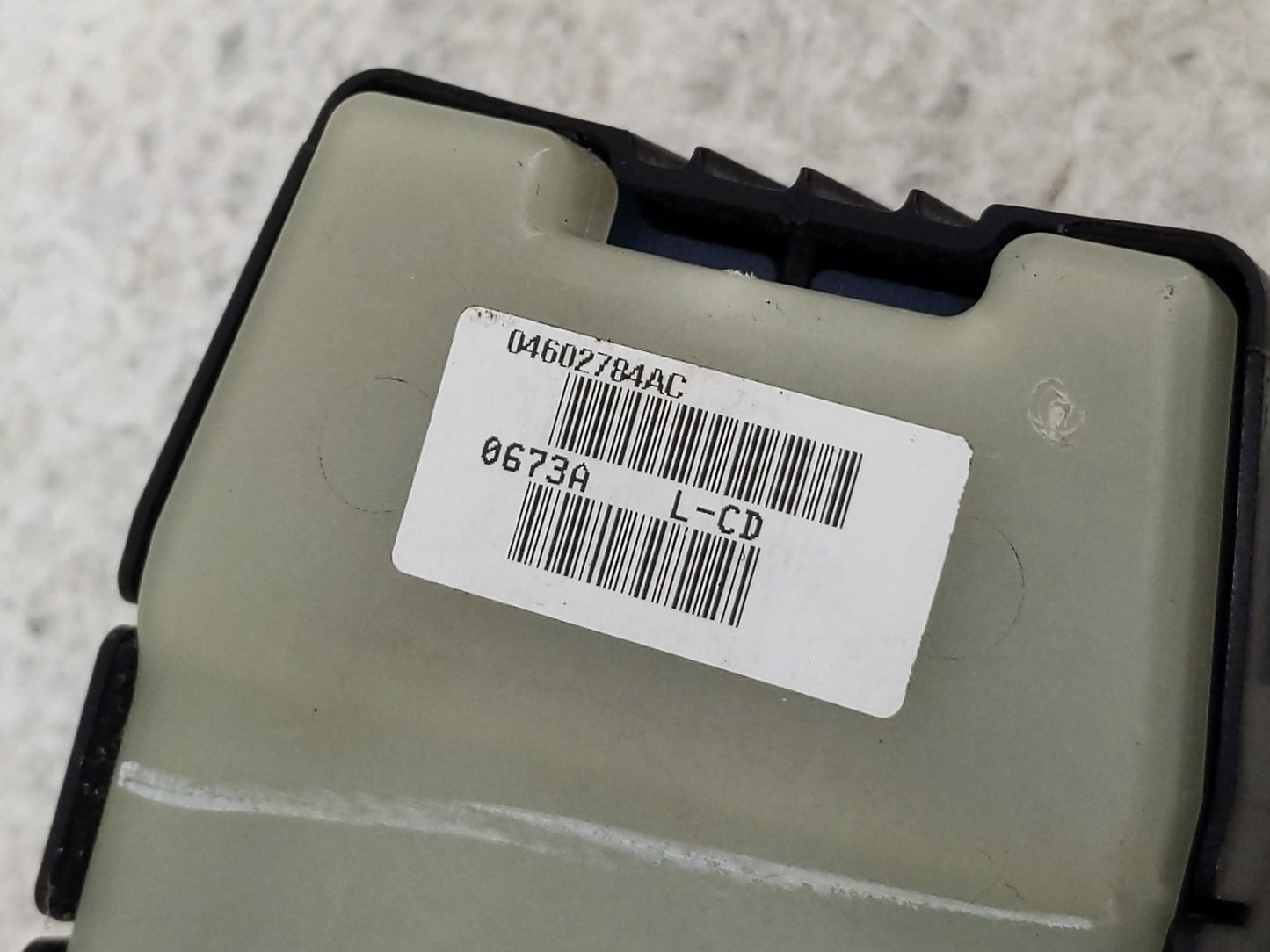 2008-2014 Dodge Challenger Master Power Window Switch Replacement Driver Side Left P/N:04602784AC Fits OEM Used Auto Parts -