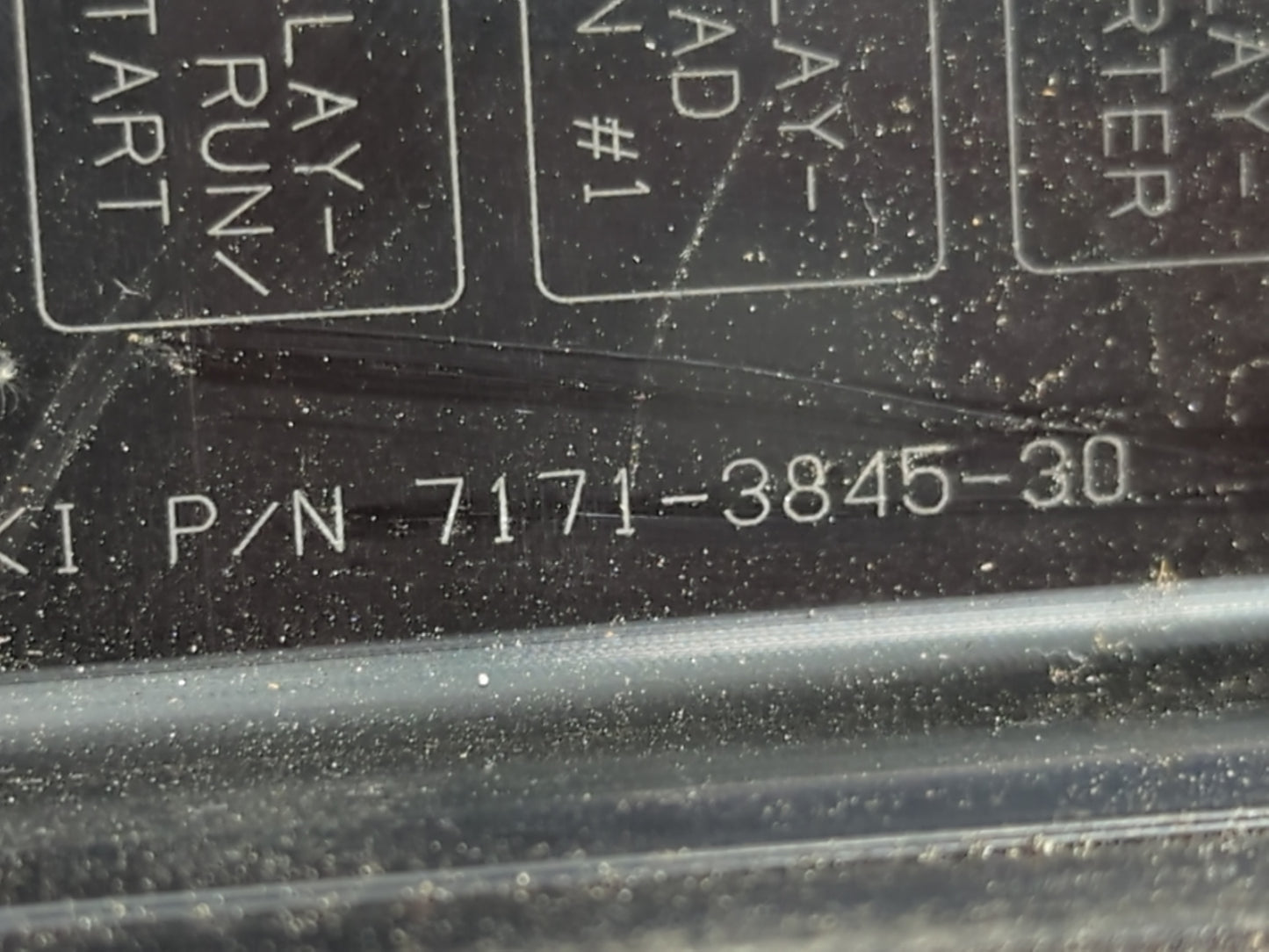 2012-2014 Dodge Charger Fusebox Fuse Box Panel Relay Module P/N:7171-3845-30 Fits Fits 2012 2013 2014 OEM Used Auto Parts - 