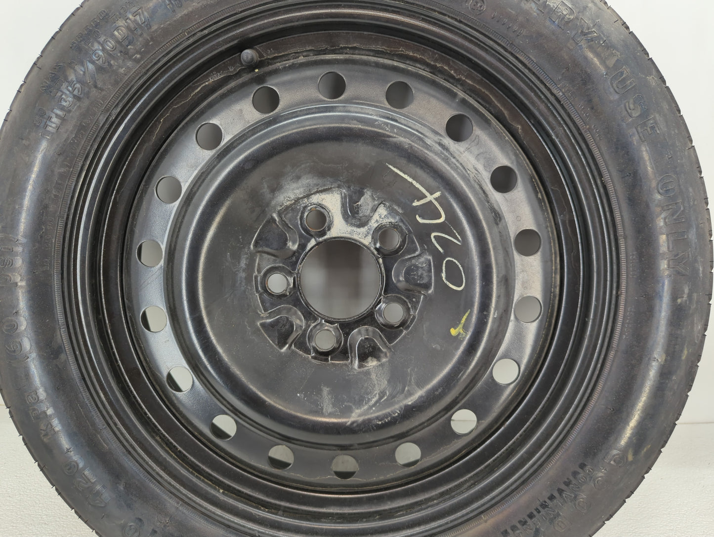 2006-2022 Dodge Charger Spare Donut Tire Wheel Rim Oem - Oemusedautoparts1.com