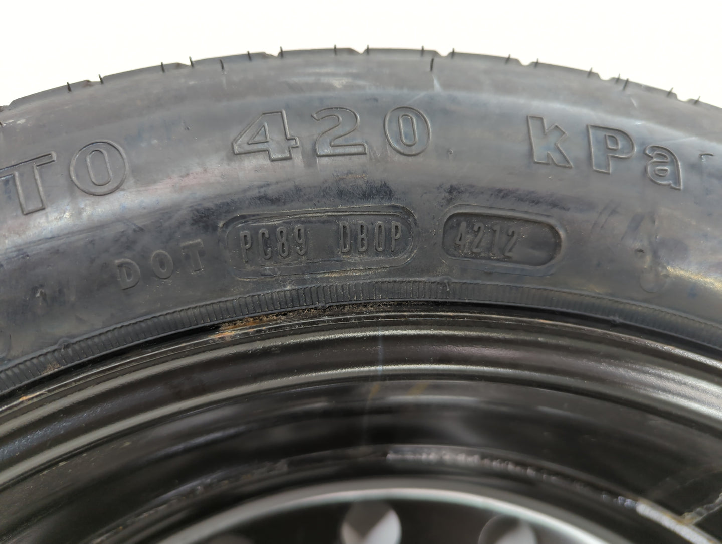 2006-2022 Dodge Charger Spare Donut Tire Wheel Rim Oem - Oemusedautoparts1.com