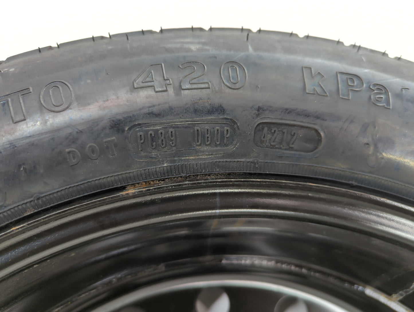 2006-2022 Dodge Charger Spare Donut Tire Wheel Rim Oem - Oemusedautoparts1.com