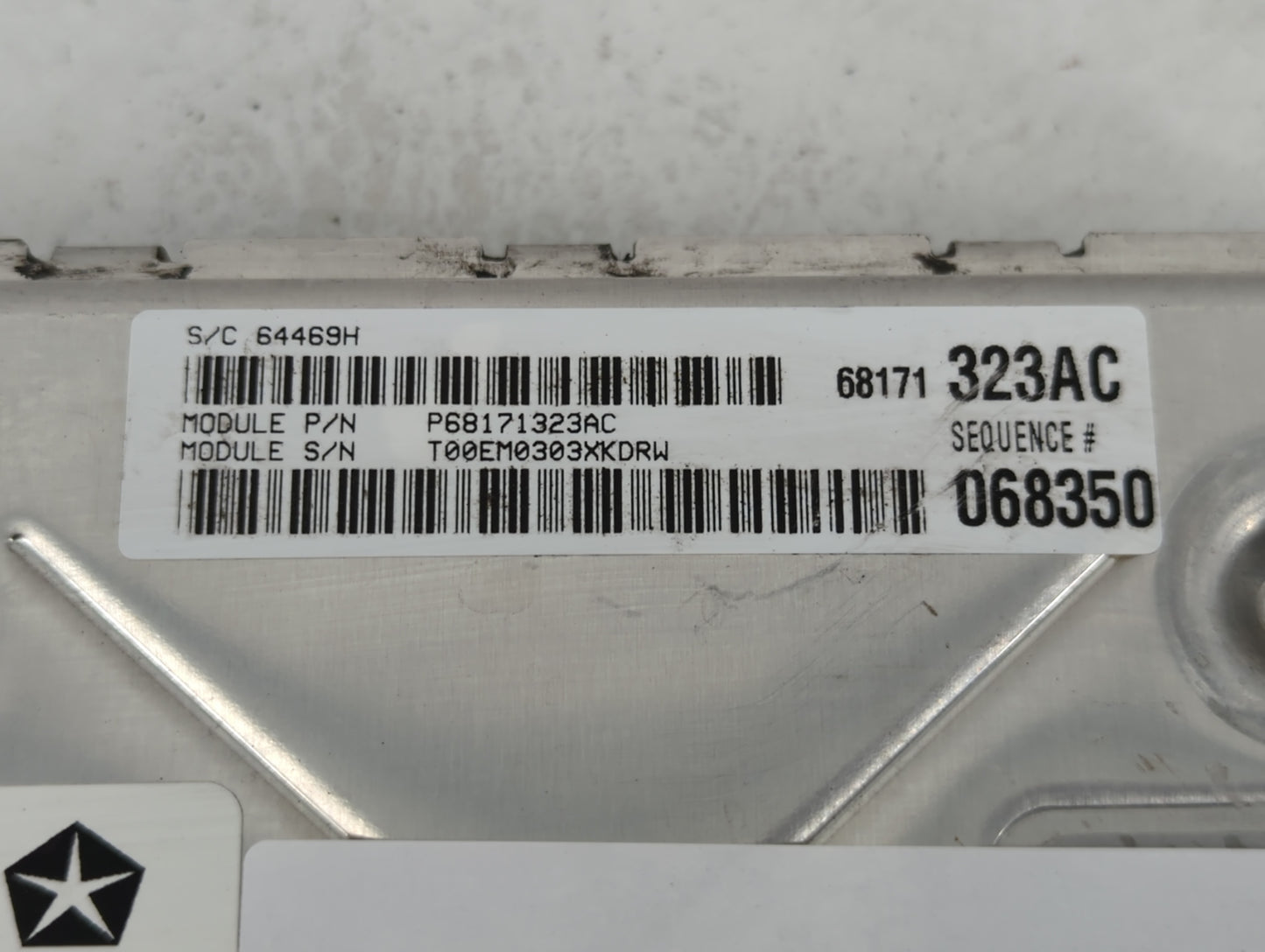 2013 Dodge Charger PCM Engine Control Computer ECU ECM PCU OEM P/N:P05150723AC Fits OEM Used Auto Parts - Oemusedautoparts1.