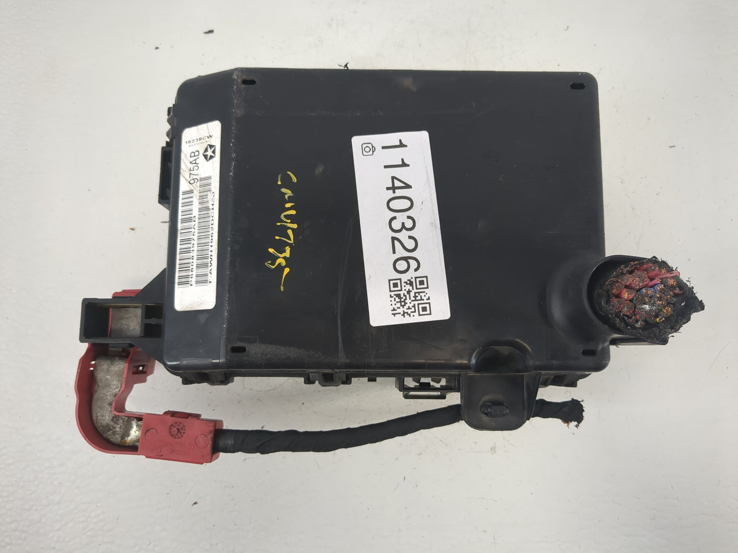 2012-2014 Dodge Charger Fusebox Fuse Box Panel Relay Module P/N:P68083975AB Fits Fits 2012 2013 2014 OEM Used Auto Parts - O