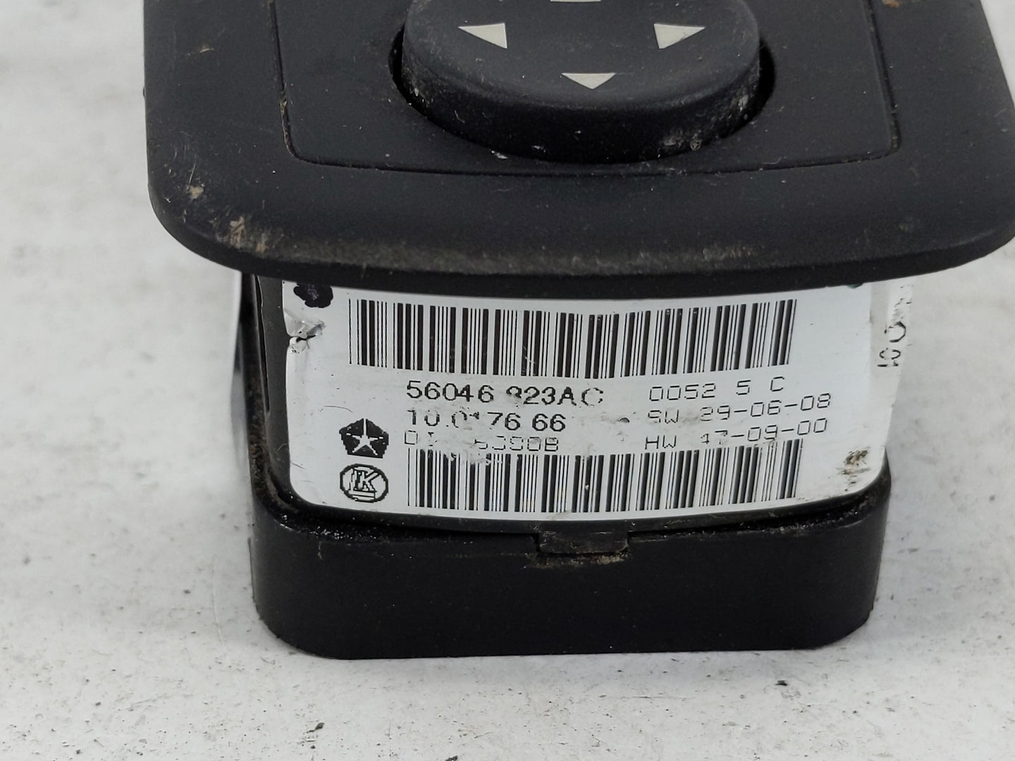 2011-2014 Dodge Charger Master Power Window Switch Replacement Driver Side Left P/N:56046 823AC Fits OEM Used Auto Parts - O