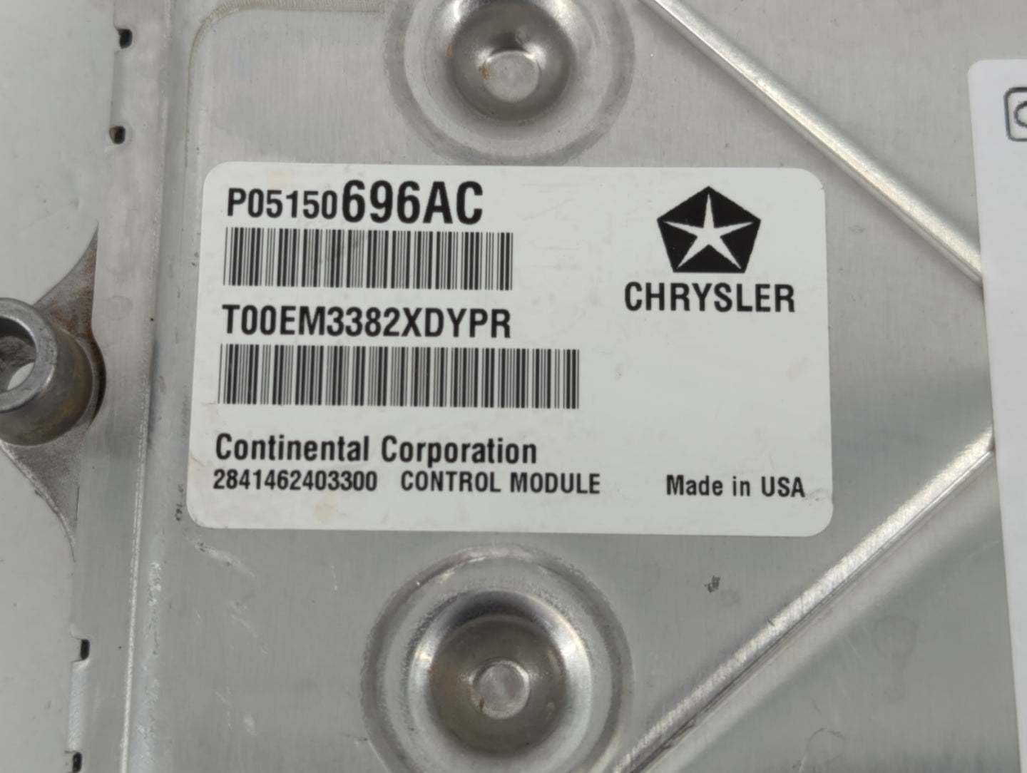 2013 Dodge Charger PCM Engine Control Computer ECU ECM PCU OEM P/N:P68171352AC P05150696AC Fits OEM Used Auto Parts - Oemuse