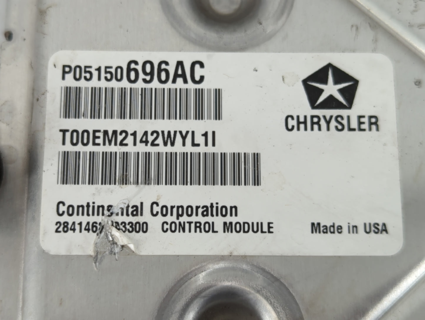 2013 Dodge Charger PCM Engine Control Computer ECU ECM PCU OEM P/N:P68171352AC P05150696AC Fits OEM Used Auto Parts - Oemuse