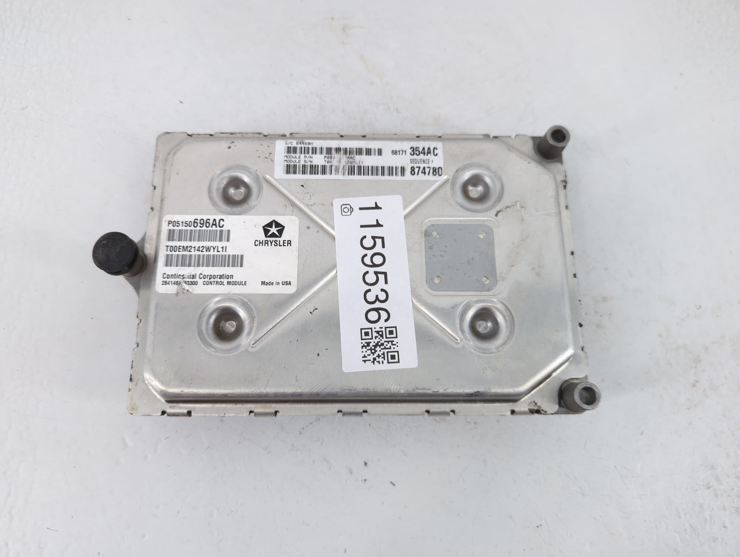 2013 Dodge Charger PCM Engine Control Computer ECU ECM PCU OEM P/N:P68171352AC P05150696AC Fits OEM Used Auto Parts - Oemuse