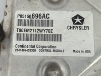 2013 Dodge Charger PCM Engine Control Computer ECU ECM PCU OEM P/N:P68171352AC P05150696AC Fits OEM Used Auto Parts - Oemuse