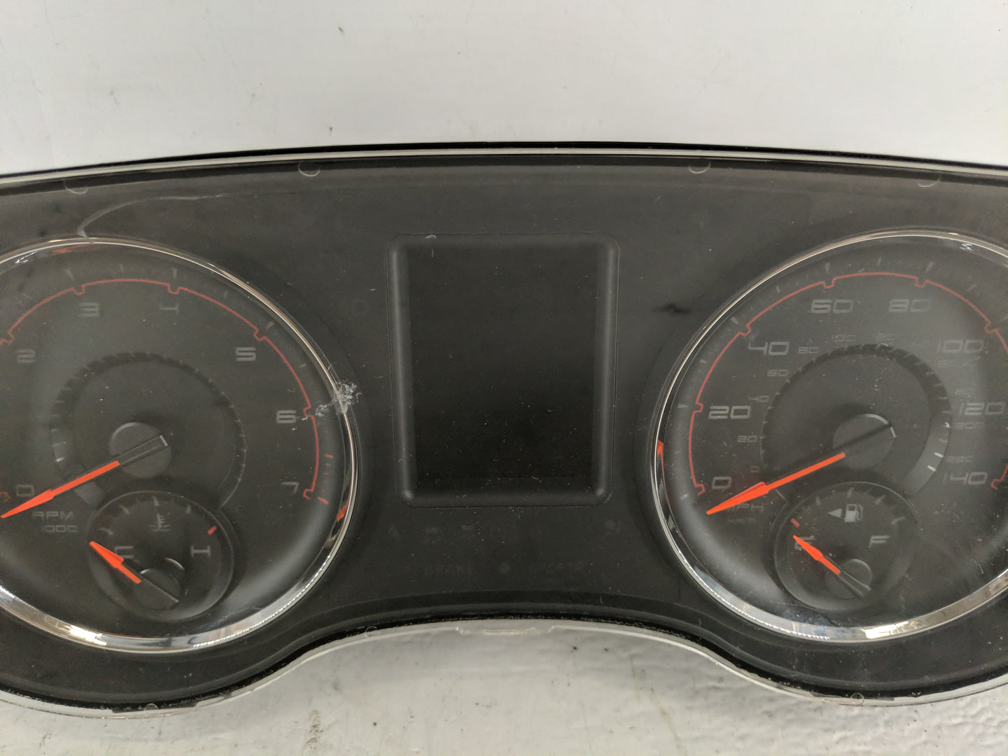 2013 Dodge Charger Instrument Cluster Speedometer Gauges P/N:P05091771AC Fits OEM Used Auto Parts - Oemusedautoparts1.com