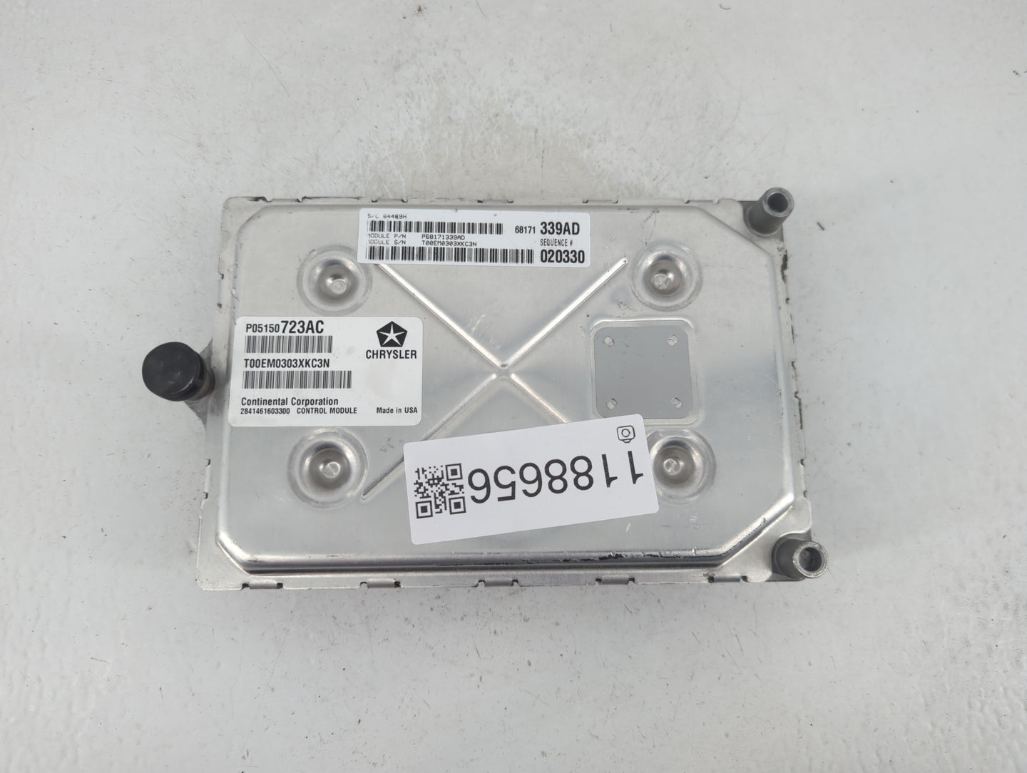 2013 Dodge Charger PCM Engine Control Computer ECU ECM PCU OEM P/N:68171339A P05150723AC Fits OEM Used Auto Parts - Oemuseda