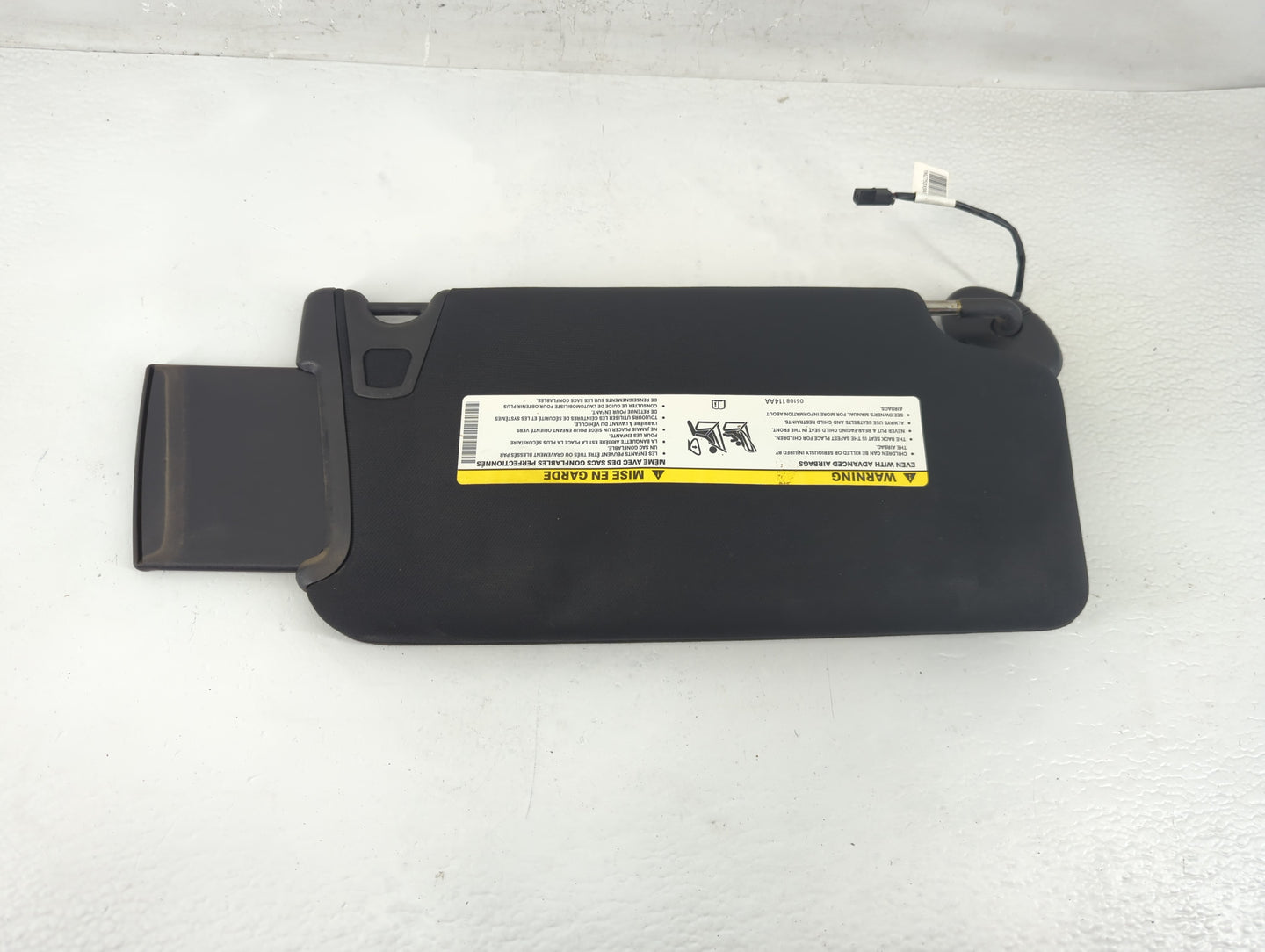 2011-2014 Dodge Charger Sun Visor Shade Replacement Driver Left Mirror Fits Fits 2011 2013 2014 OEM Used Auto Parts - Oemuse