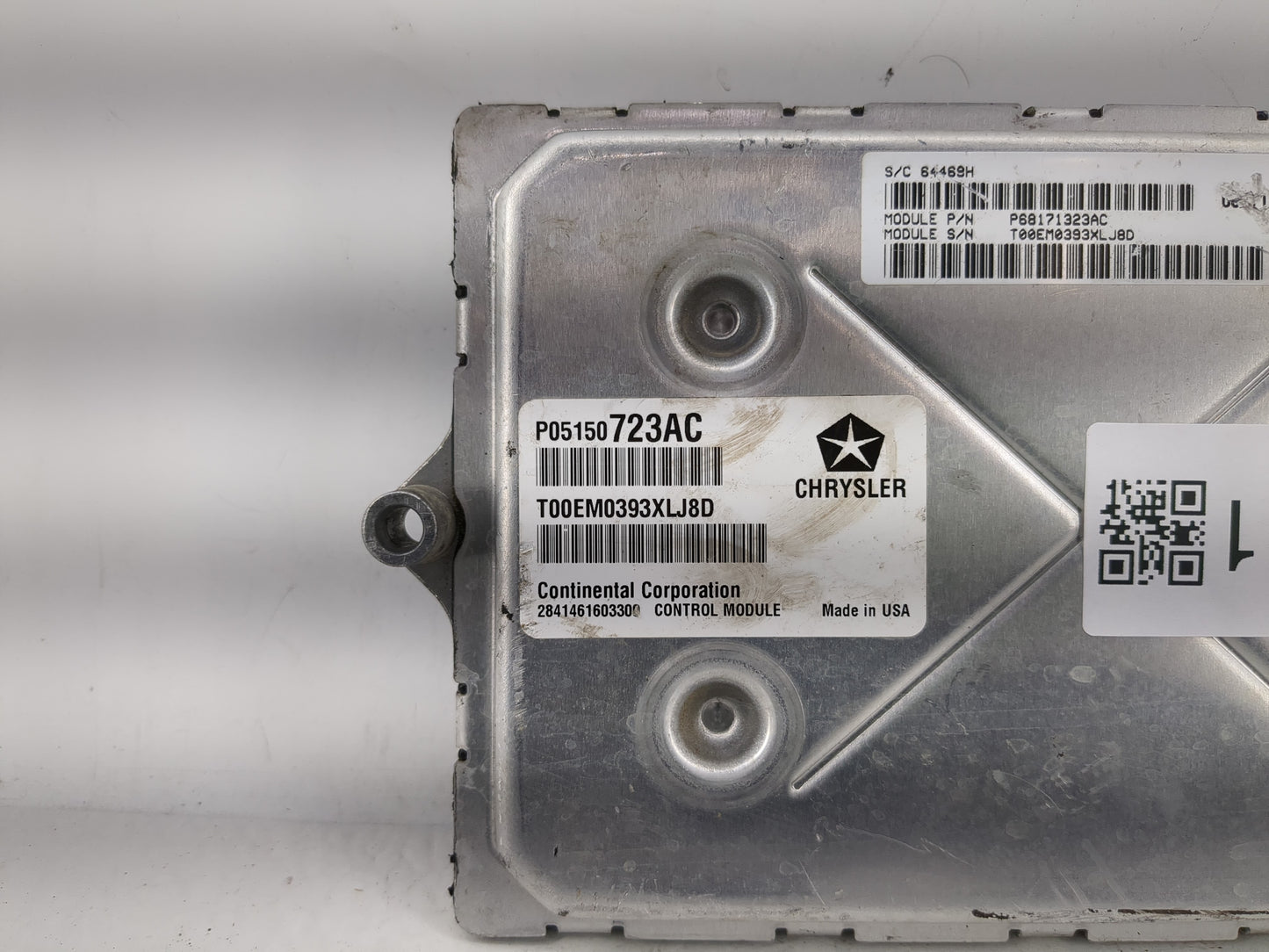 2013 Dodge Charger PCM Engine Control Computer ECU ECM PCU OEM P/N:68171339A P05150723AC Fits OEM Used Auto Parts - Oemuseda