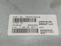 2013-2014 Dodge Charger Radio AM FM Cd Player Receiver Replacement P/N:P05091922AB Fits Fits 2013 2014 OEM Used Auto Parts -