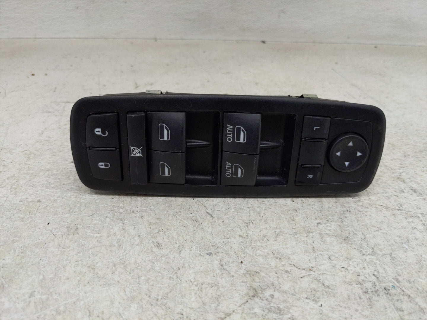 2011-2014 Dodge Charger Master Power Window Switch Replacement Driver Side Left P/N:68139805AB Fits OEM Used Auto Parts - Oe