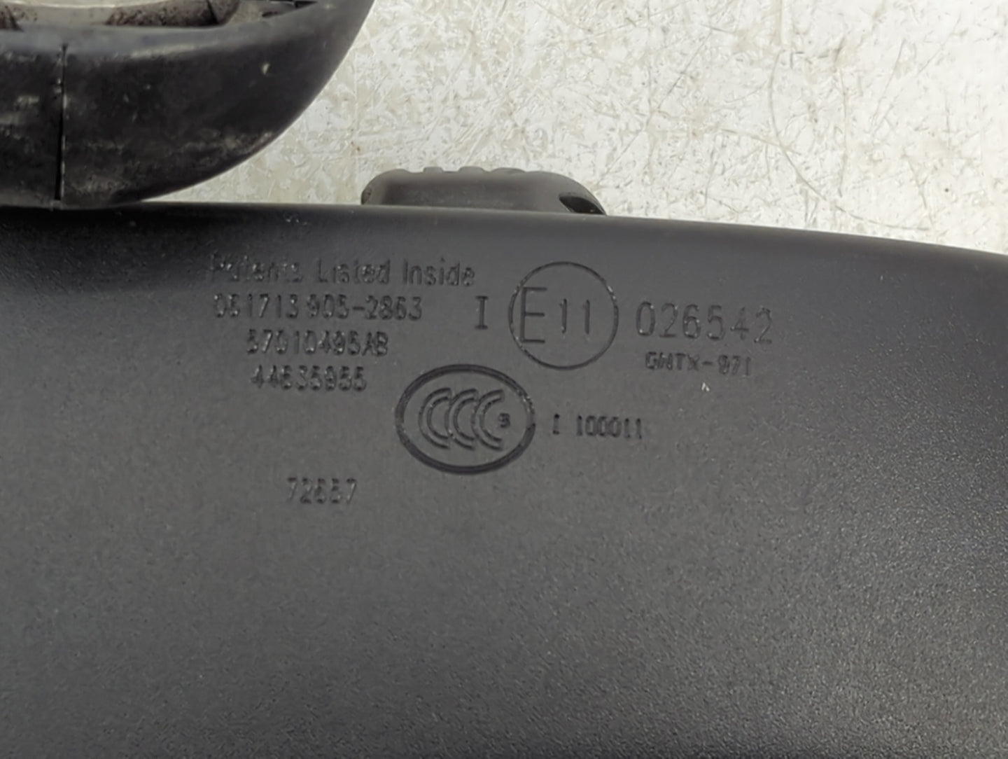 2011-2014 Dodge Charger Interior Rear View Mirror Replacement OEM P/N:44635955 Fits Fits 2011 2012 2013 2014 OEM Used Auto P