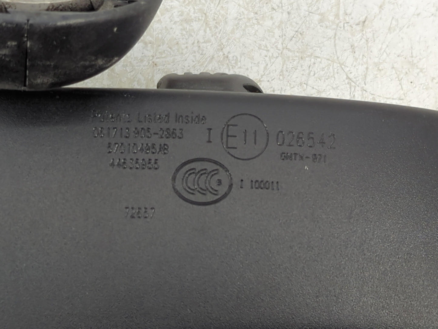 2011-2014 Dodge Charger Interior Rear View Mirror Replacement OEM P/N:44635955 Fits Fits 2011 2012 2013 2014 OEM Used Auto P