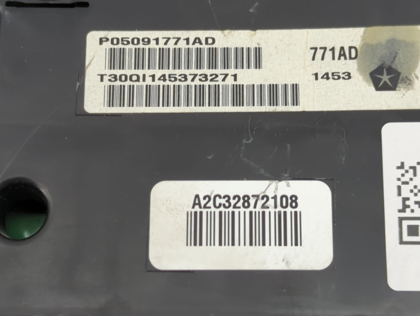 2013 Dodge Charger Instrument Cluster Speedometer Gauges P/N:05091771AD Fits OEM Used Auto Parts - Oemusedautoparts1.com
