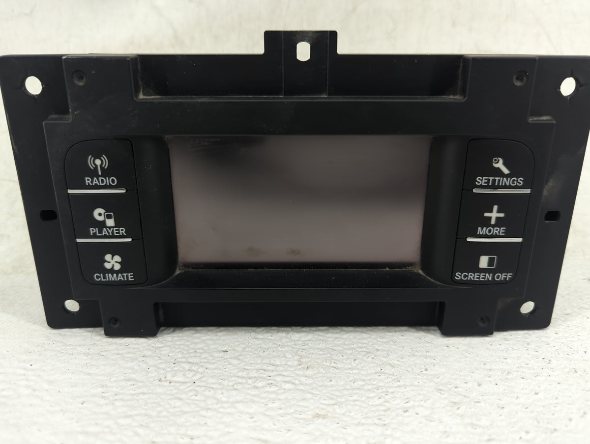 2011-2014 Dodge Charger Information Radio Display Screen 1436932 - Oemusedautoparts1.com