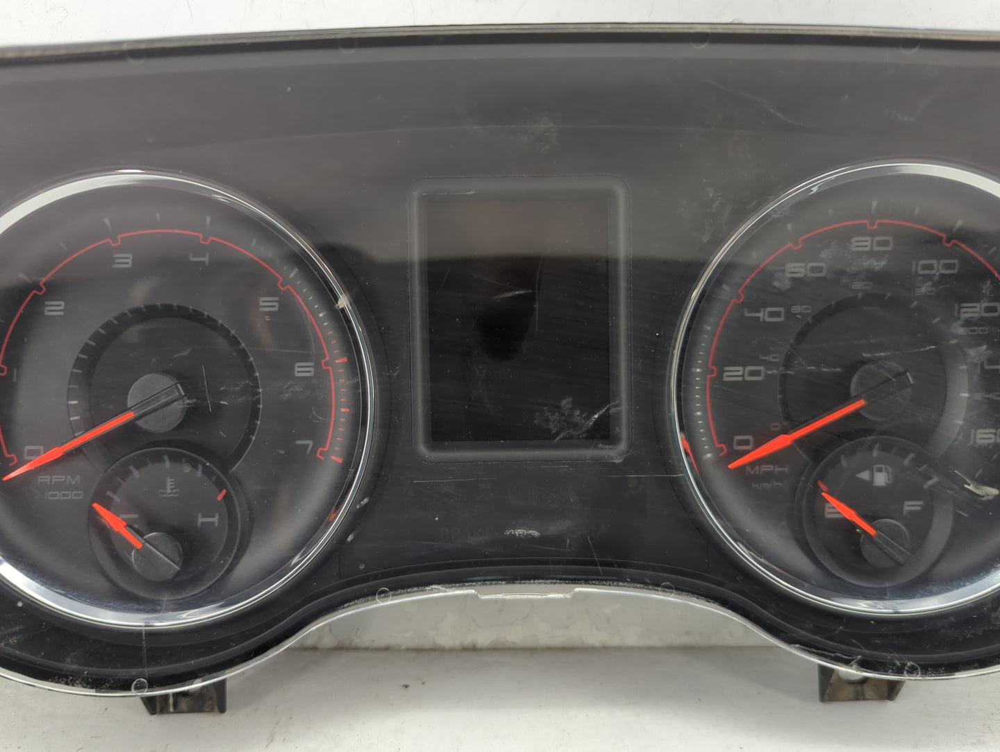 2013 Dodge Charger Instrument Cluster Speedometer Gauges P/N:P05091772AD TBCQI063389770, A2C32872408 Fits OEM Used Auto Part