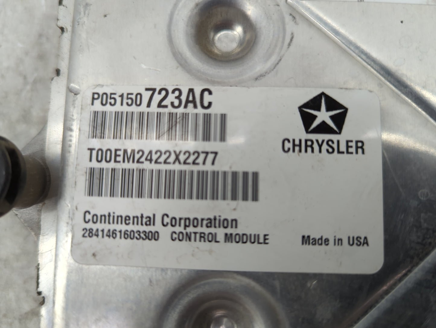 2013 Dodge Charger PCM Engine Control Computer ECU ECM PCU OEM P/N:P05150723AC 68171339AC, T00EM2422X2277, 05150723AC Fits O