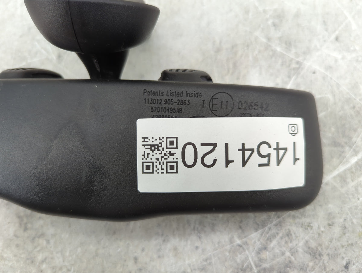 2013 Dodge Charger Interior Rear View Mirror Replacement OEM P/N:113012 905-2863, 57010495AB, E11026542 Fits OEM Used Auto P