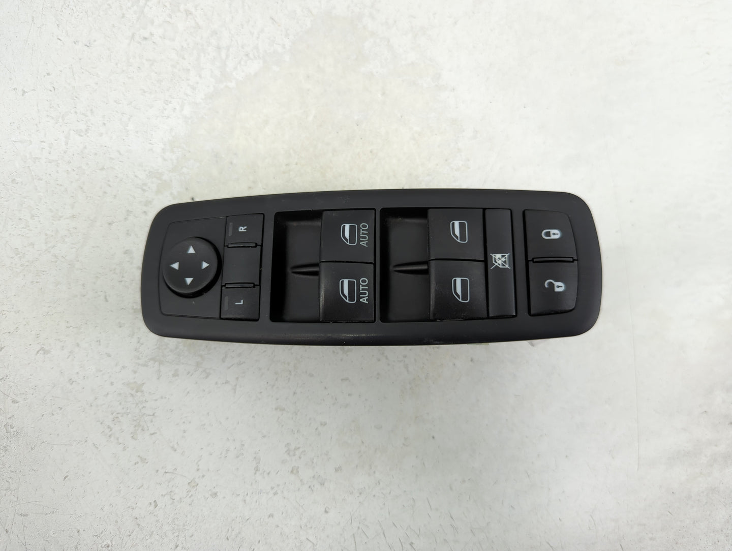2011-2014 Dodge Charger Master Power Window Switch Replacement Driver Side Left P/N:68139805AB Fits OEM Used Auto Parts - Oe