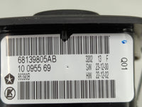 2011-2014 Dodge Charger Master Power Window Switch Replacement Driver Side Left P/N:68139805AB Fits OEM Used Auto Parts - Oe