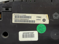 2013 Dodge Charger Instrument Cluster Speedometer Gauges P/N:P05091772AC A2C32872407 Miles: Fits OEM Used Auto Parts - Oemus