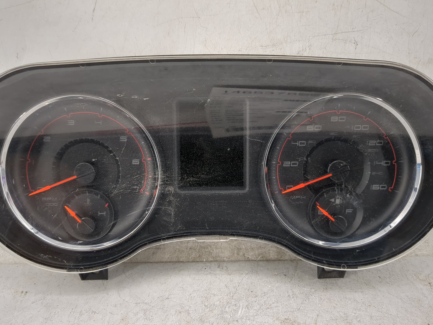 2013 Dodge Charger Instrument Cluster Speedometer Gauges P/N:P05091772AD A2C32872408 Miles: Fits OEM Used Auto Parts - Oemus