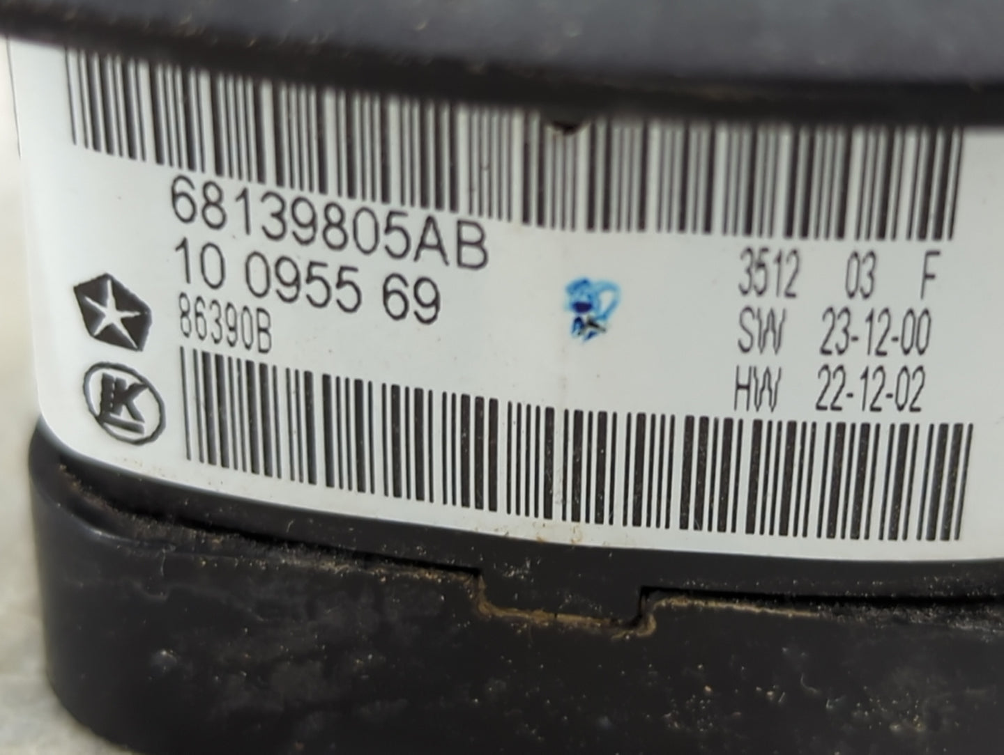 2011-2014 Dodge Charger Master Power Window Switch Replacement Driver Side Left P/N:68139805AB 1009556986390B Fits OEM Used 