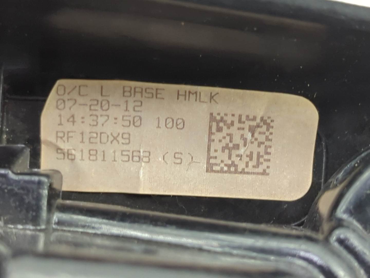 2011-2014 Dodge Charger Overhead Roof Console 1465730 - Oemusedautoparts1.com