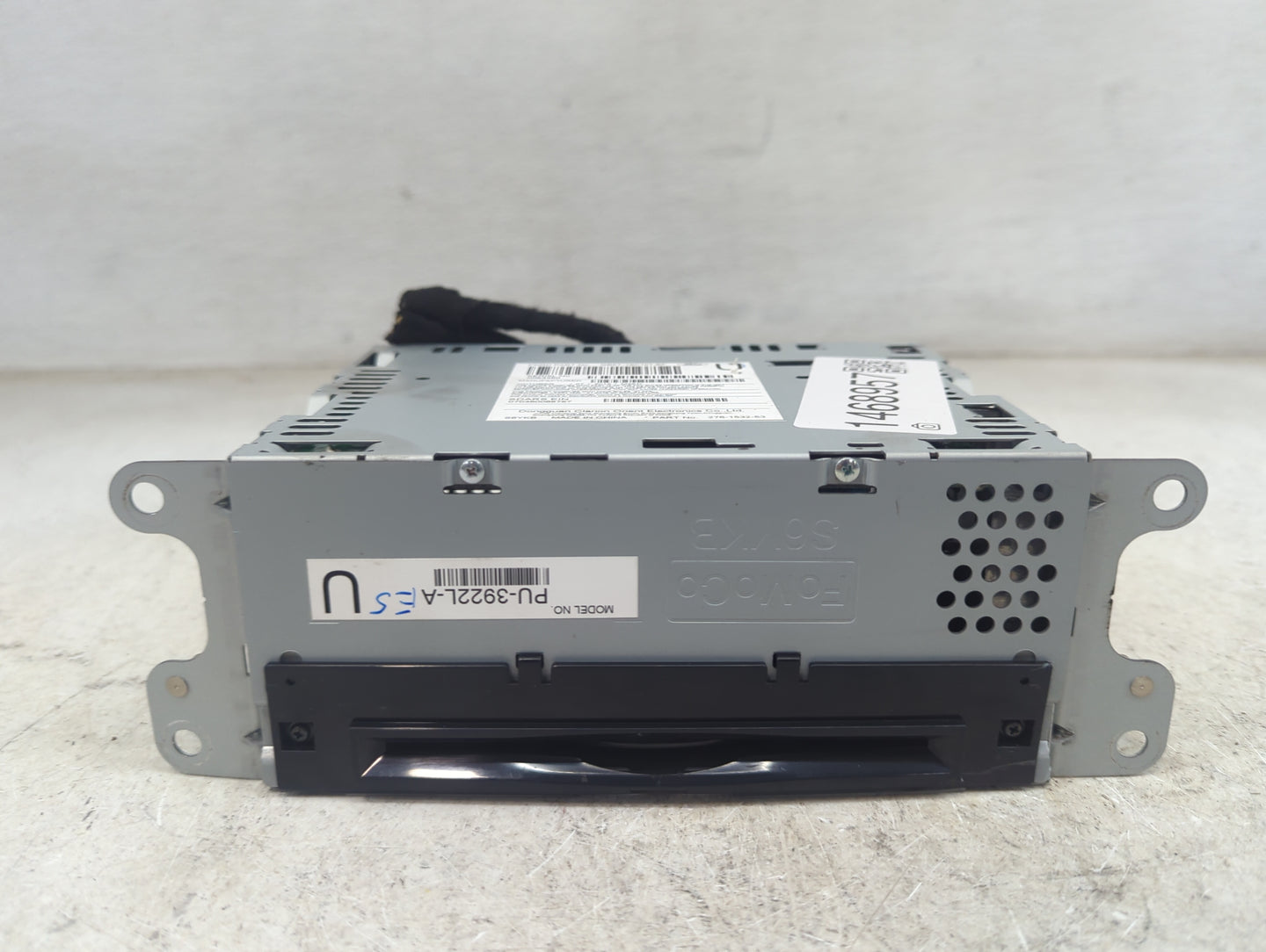 2013 Dodge Charger Radio AM FM Cd Player Receiver Replacement P/N:GB5T-19C107-BF PU-3922L-A, 276-1532-53 Fits OEM Used Auto 