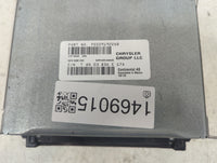 2013-2014 Dodge Charger Radio AM FM Cd Player Receiver Replacement P/N:P05091922AB ARH3032AEG7A Fits Fits 2013 2014 OEM Used