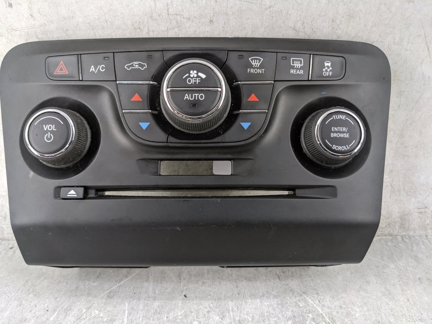 2011-2014 Dodge Charger Climate Control Module Temperature AC/Heater Replacement P/N:1QH12DX9AE 1QH08DX9AE Fits OEM Used Aut