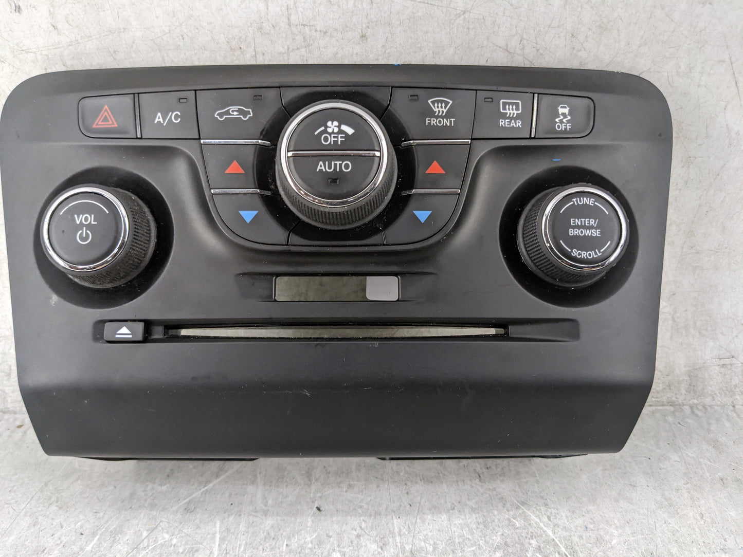 2011-2014 Dodge Charger Climate Control Module Temperature AC/Heater Replacement P/N:1QH12DX9AE 1QH08DX9AE Fits OEM Used Aut