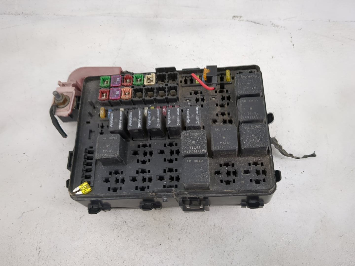 2012-2014 Dodge Charger Fusebox Fuse Box Panel Relay Module P/N:04727370AA 04727387AA, 05269988AA Fits Fits 2012 2013 2014 O
