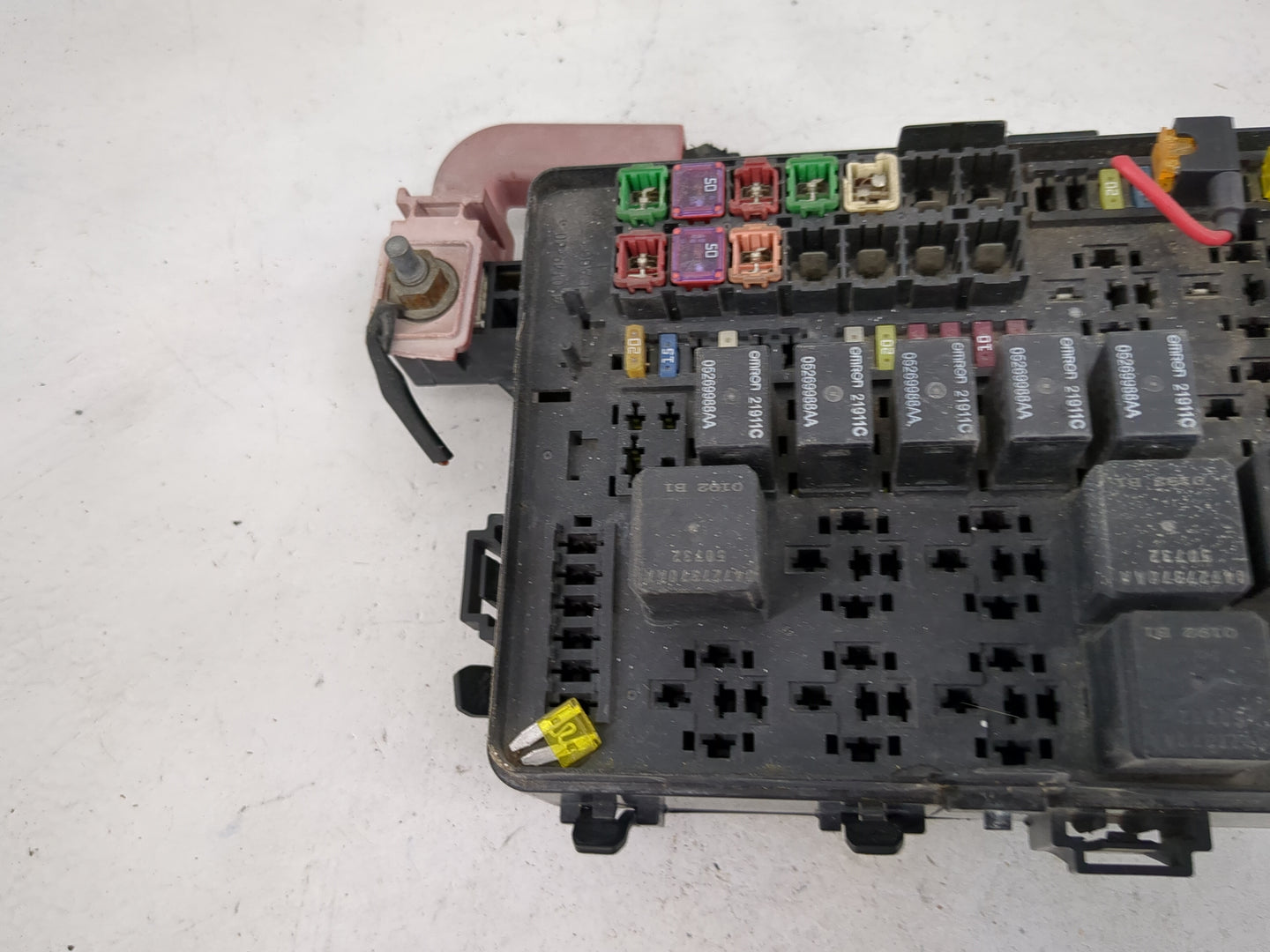 2012-2014 Dodge Charger Fusebox Fuse Box Panel Relay Module P/N:04727370AA 04727387AA, 05269988AA Fits Fits 2012 2013 2014 O